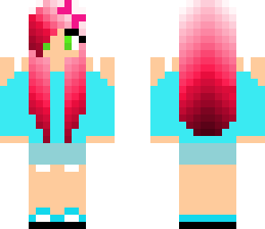 cute fire hair girl