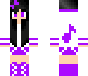 purple musical girl