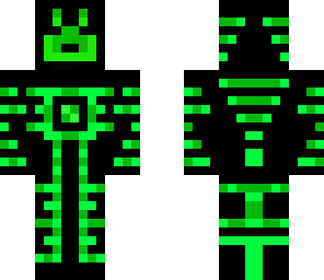 robot creeper and smile