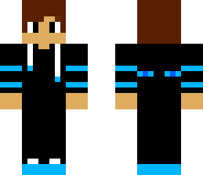 cyan ender boy