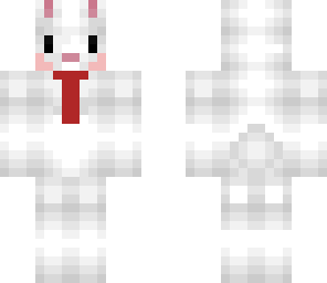 bunny with tie