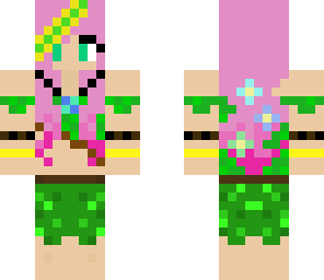 pink haired nymph