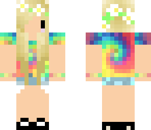 kawaii rainbow girl