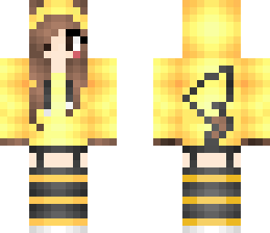 edited pikachu girl