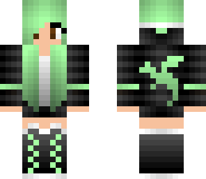 mint dragon girl