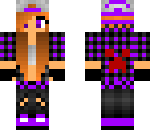 purple badass girl