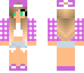 pastel purple girl