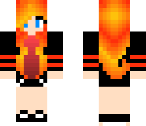 flame girl
