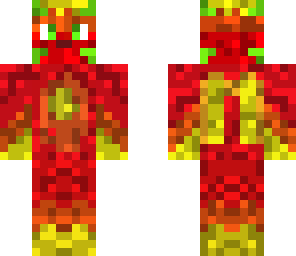 crystalline fire dragon