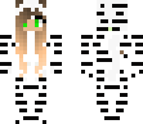 the right white tiger
