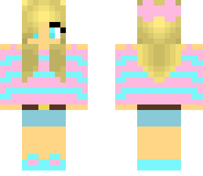 cotton candy girl