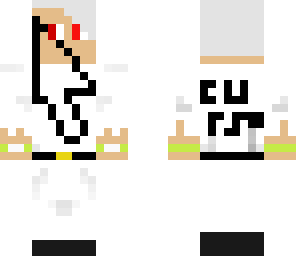 cusor man albino