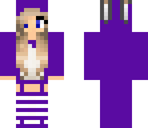 blue to pulple bunny