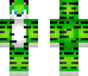 green tiger boy