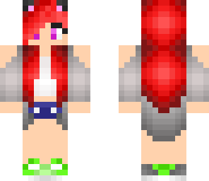 red panda girl