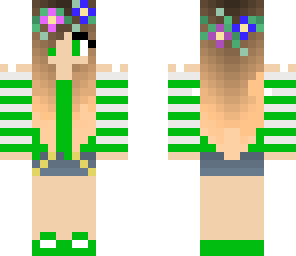 green girl