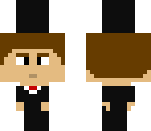 gaint headed tux guy
