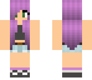purple girl