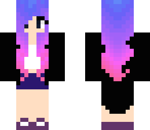 pink and purple ombre