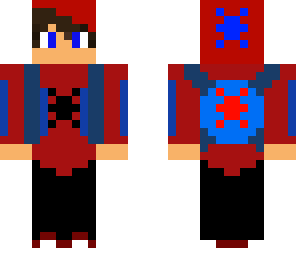 spider-man hoodie with backpack and headphones