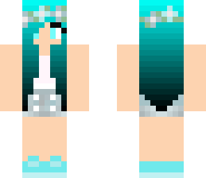 edit of cute light blue girl