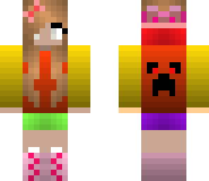 rainbow creeper girl