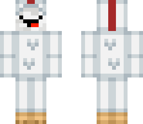 polar bear in a chicken suit