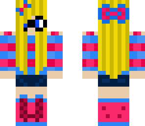 blonde girl with glasses editted