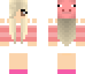 pig hat girl
