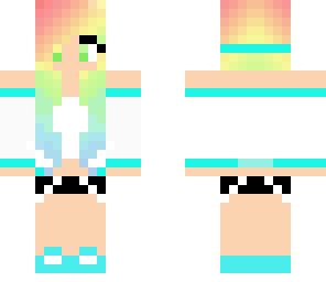 rainbow girl