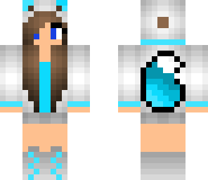 ice blue wolf
