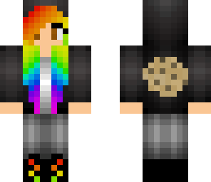 rainbow girl