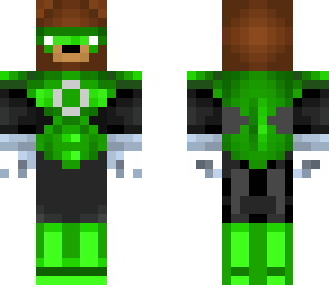 green lanturn bear