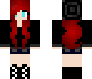 red head hoodie girl