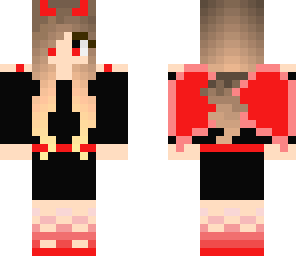 red and black deamon