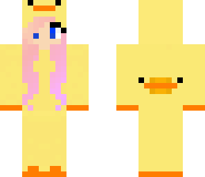 pastel ducky girl