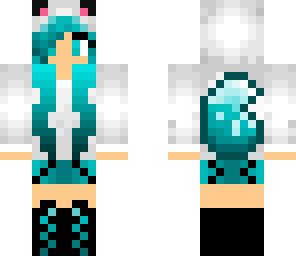blue wolf girl