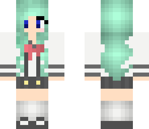 anime school girl