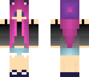 pink cat girl