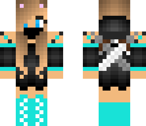 dj blue ninja girl