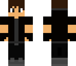 black suit