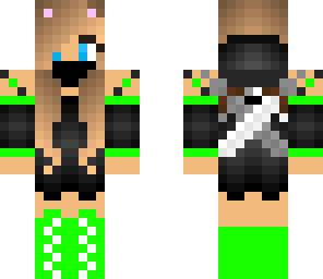 dj green ninja girl