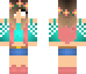 edit of brunette hippie