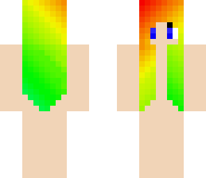 rainbow hair base