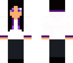 the purple girl
