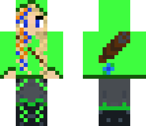 blue's green girl