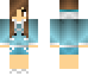 blue hoodie girl