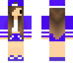 blue girl