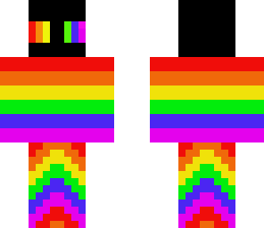 rainbow skin edit