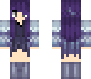 purple head sweater